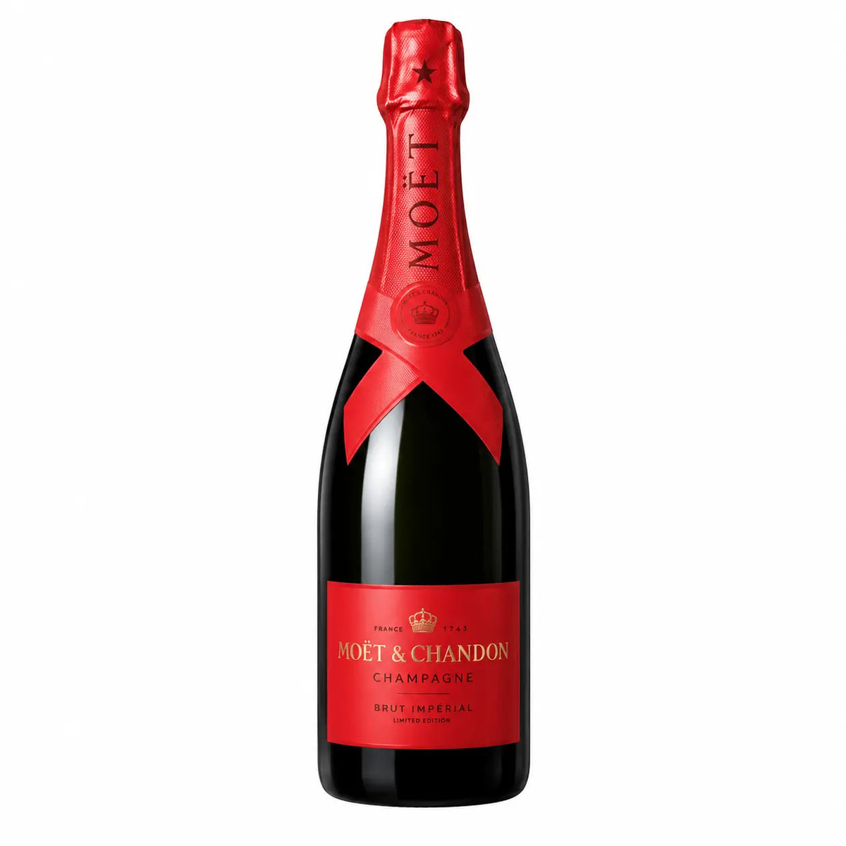 SZAMPAN MOËT & CHANDON BRUT IMPÉRIAL W WERSJI CZERWONEJ 12,5% 0,75L